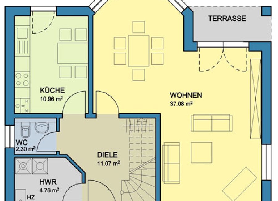 Haus Altenberg | Grundriß - Dachgeschoß