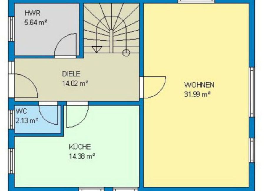 Haus Lauenstein | Grundriß - Dachgeschoß
